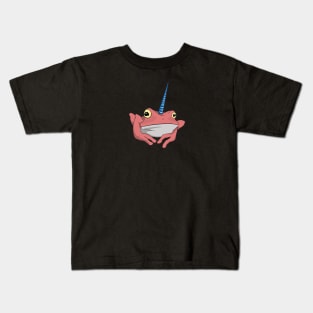 Pink Froggocorn Kids T-Shirt